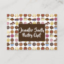 Search for pastries business cards Baking