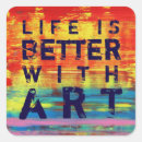Search for abstract art stickers Artistic
