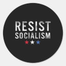 Search for anti socialism stickers Democrat