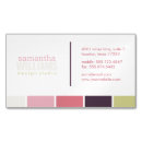 Search for bright business cards Colourful