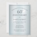 Search for 60th wedding anniversary invitations 60 years