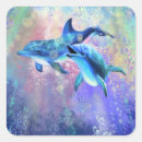 Search for happy dolphin stickers Blue