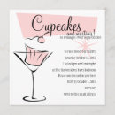 Search for cupcakes and cocktails invitations Party