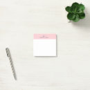 Search for pale pink post it notes White