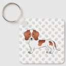 Search for red haired key rings Dachshund