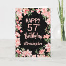 Search for 57th birthday cards Fifty seventh birthday