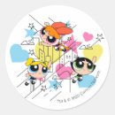 Search for bubbles pattern stickers Powerpuff girls