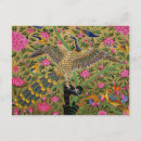 Search for bird tree postcards Blue