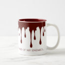 Search for dripping blood mugs Bloody