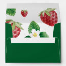 Search for strawberry envelopes Watercolor