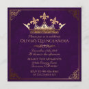 Search for queen quinceanera invitations Princess