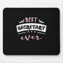Search for secretarial mousepads Secretary