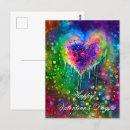 Search for bright bubbles postcards Abstract