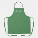 Search for plain green aprons Modern