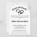Search for funny divorce party invitations For her