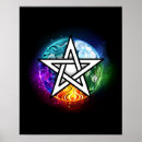 Search for wiccan posters Pentagram