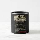 Search for diesel mechanic mugs Funny