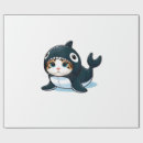 Search for orca wrapping paper Black