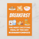 Search for bacon vertical postcards Breakfast