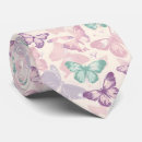 Search for butterflies ties Colorful