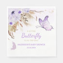 Search for floral napkins Purple