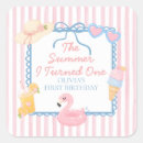 Search for turning one stickers For kids