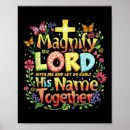 Search for magnifier posters Magnify the lord