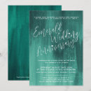 Search for emerald anniversary invitations Modern