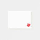 Search for maple leaf post it notes Canada