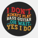 Search for electric bass stickers Musical instrument