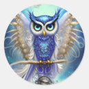Search for steampunk stickers Owls