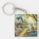 Search for cottage garden key rings Floral