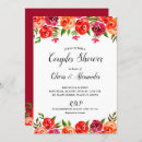 Search for watercolor couples shower invitations Rustic