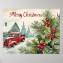 Search for old truck posters Merry christmas