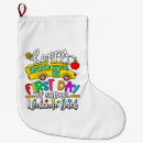 Search for teachers christmas stockings Back