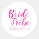 Search for hot pink bachelorette party stickers For her