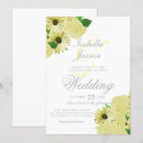 Search for pastel yellow wedding invitations Floral