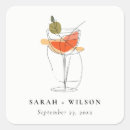 Search for cocktail wedding stickers Cheers