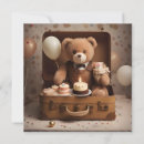 Search for teddy bear birthday cards Vintage