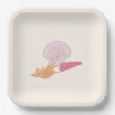 Search for sea shell plates Baby shower