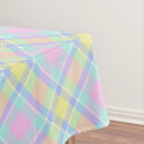 Search for yellow and gingham tablecloths Easter