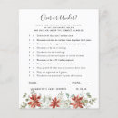 Search for christmas baby shower games Poinsettia