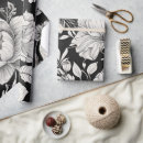 Search for classic christmas wrapping paper Black
