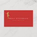 Search for red and gold business cards Simple