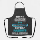 Search for parent aprons Funny