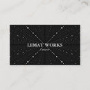 Search for infinity business cards Space