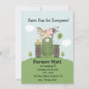 Search for farmer birthday invitations Fun