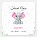 Search for baby elephant thank you stickers Whimsical