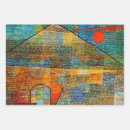 Search for abstract paintings gift wrap Paul klee