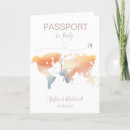 Search for world travel wedding invitations Passport